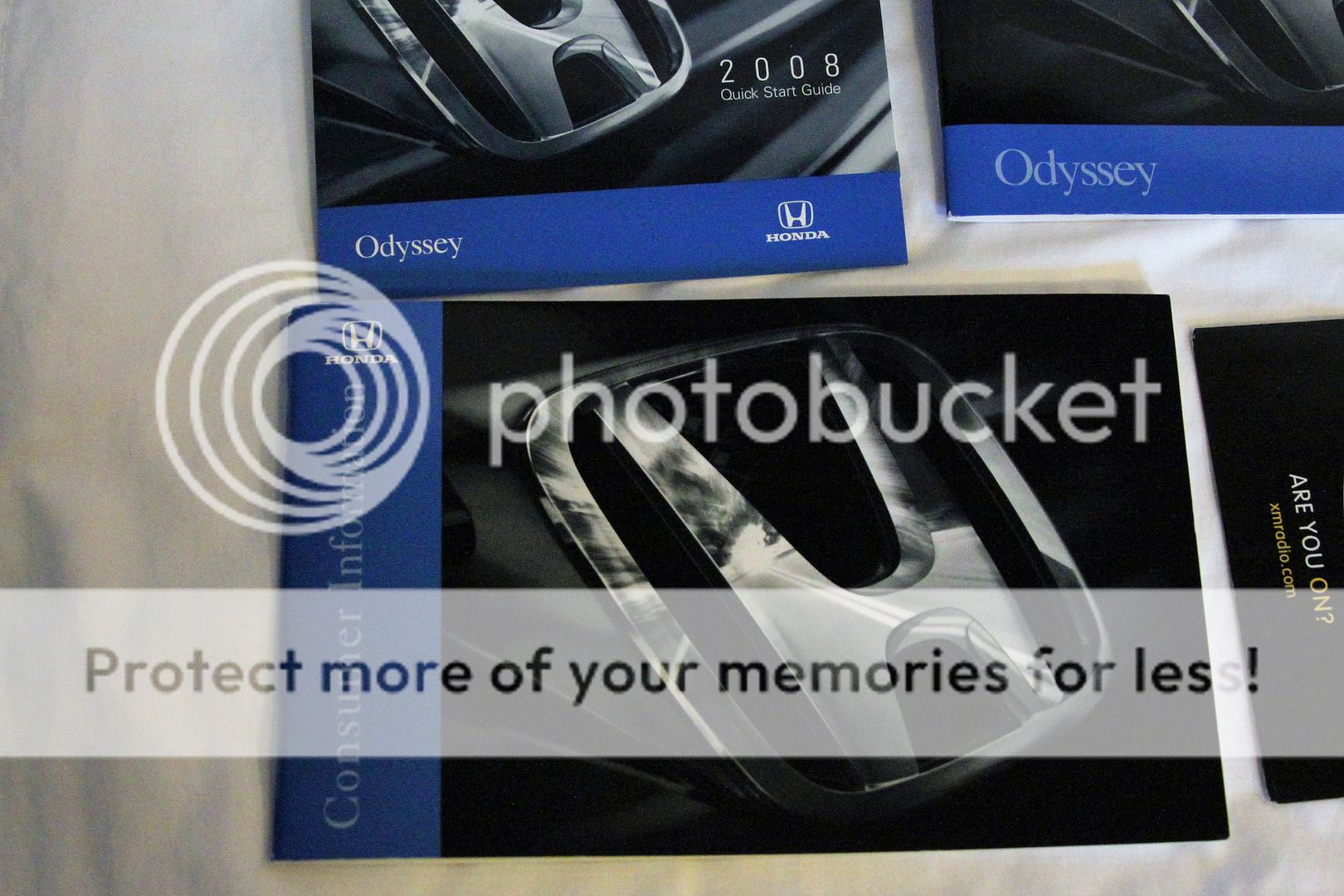 2008 Odyssey complete owner's manual and new owner documentation - $25