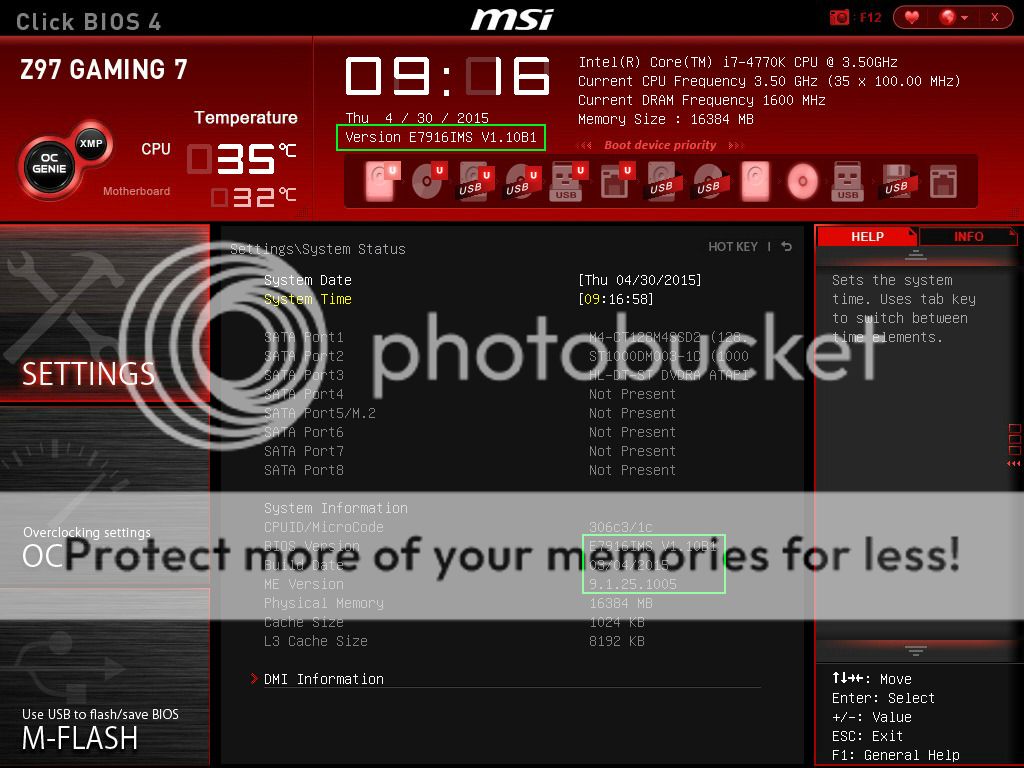 MSI Z97 Gaming 7 (A2 ERROR CODE)
