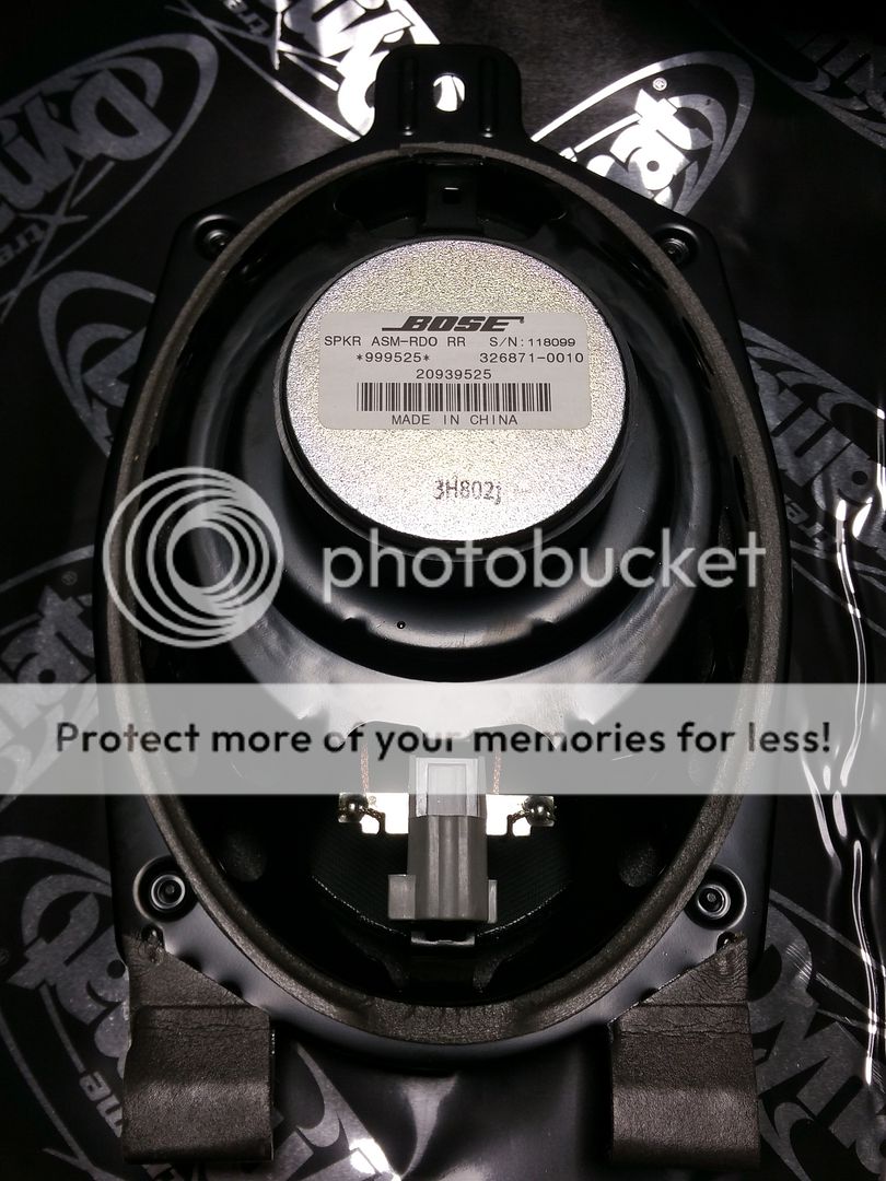 2014 BOSE system speakers.