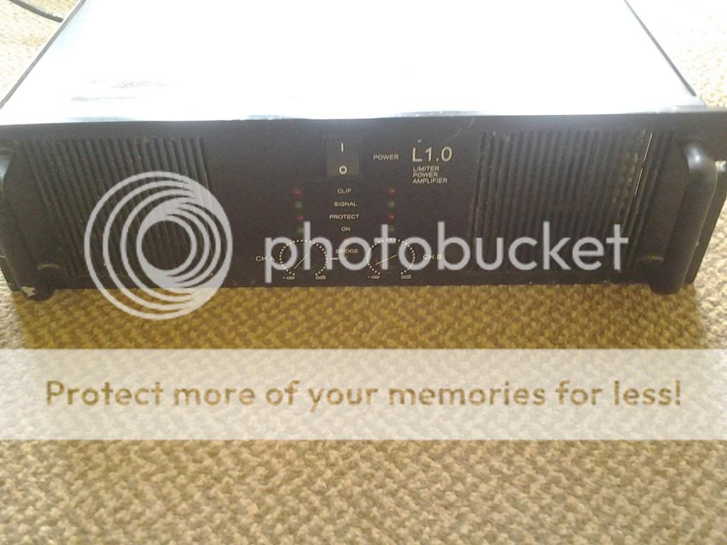 l1.0 limiter power amplifier Forums
