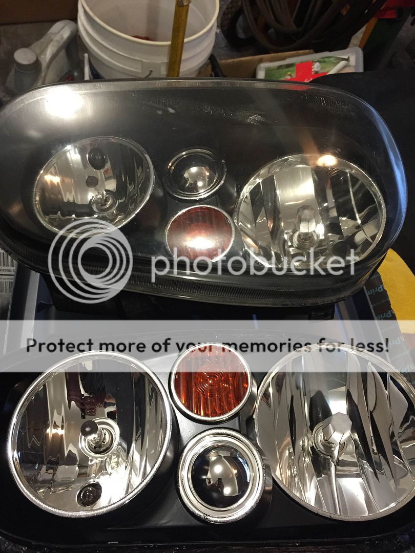 ISO MK4 Golf Headlights Blacked VW Vortex Volkswagen Forum