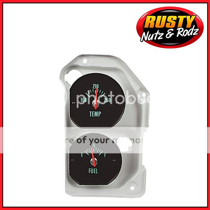 70 CHEVELLE SS + MONTE CARLO FUEL & TEMP GAUGE ASSEMBLY eBay