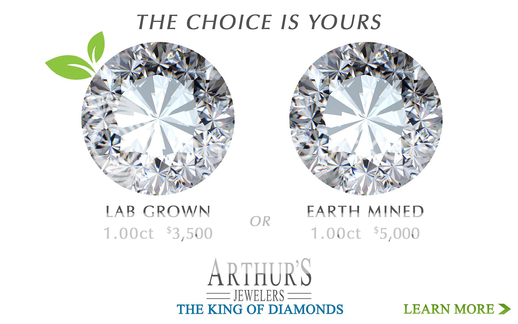 The choice is yours lab grown or earth diamonds The choice is yours lab grown or earth diamonds