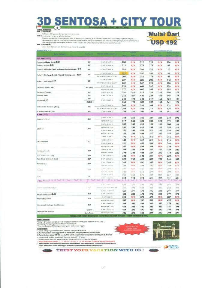 3D SENTOSA + CITY TOUR (c) jmstour66 paket tour